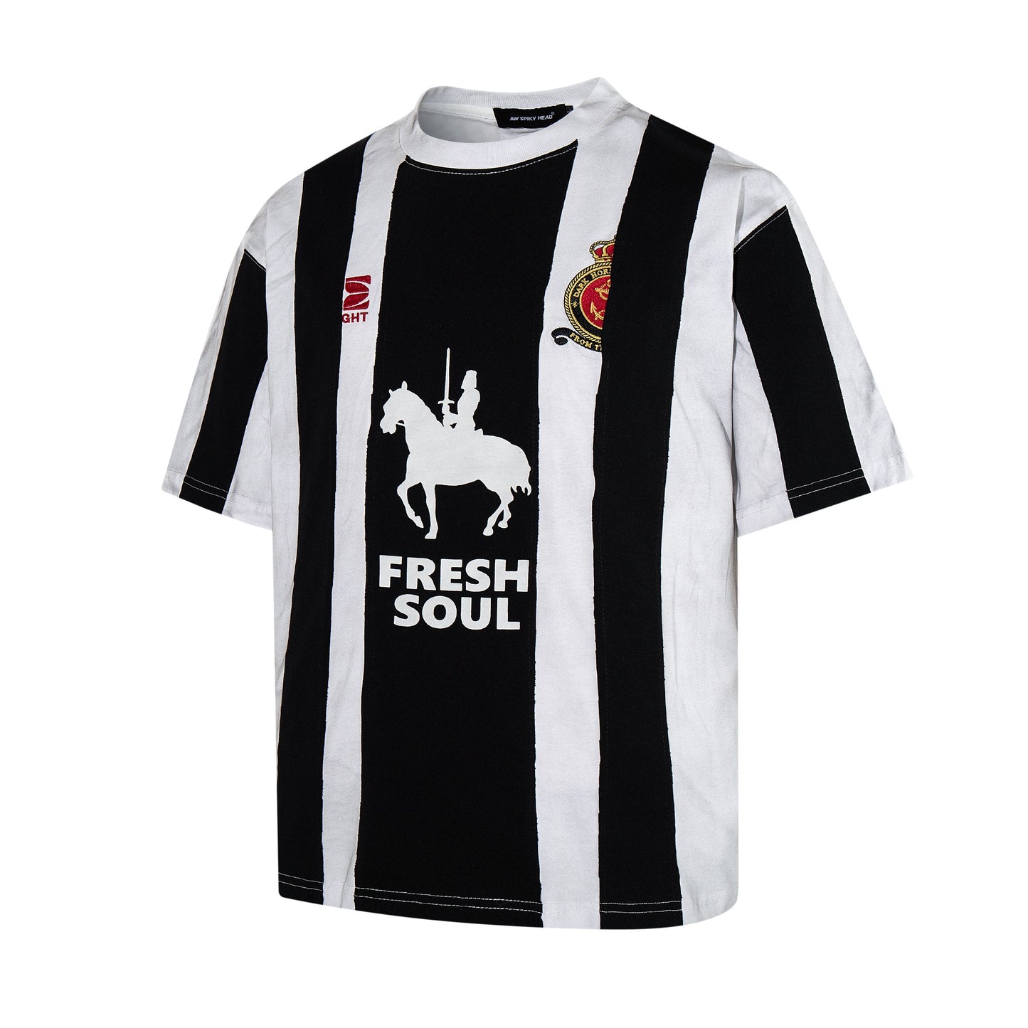 CapCabin “Fresh Soul Striped Jersey Tee”