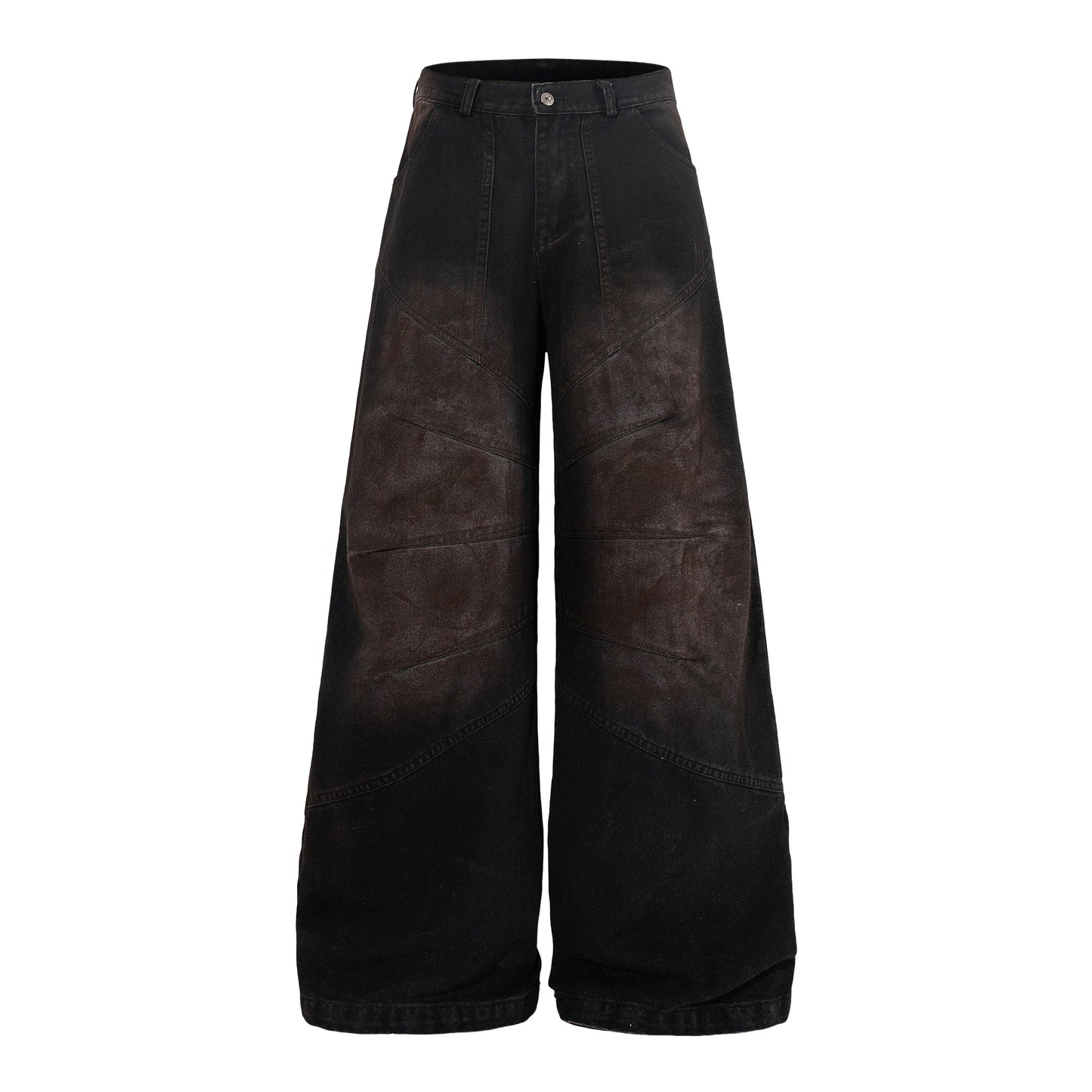 CapCabin Panel-Washed Wide-Leg Pants