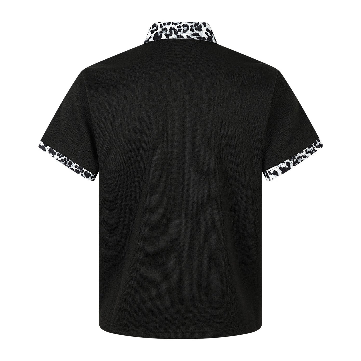 CapCabin “Leopard Cross Graphic Polo”