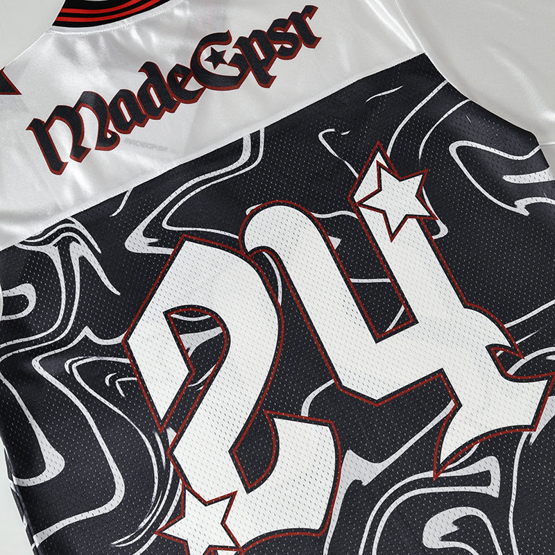 CapCabin Swirl Camo Performance Jersey