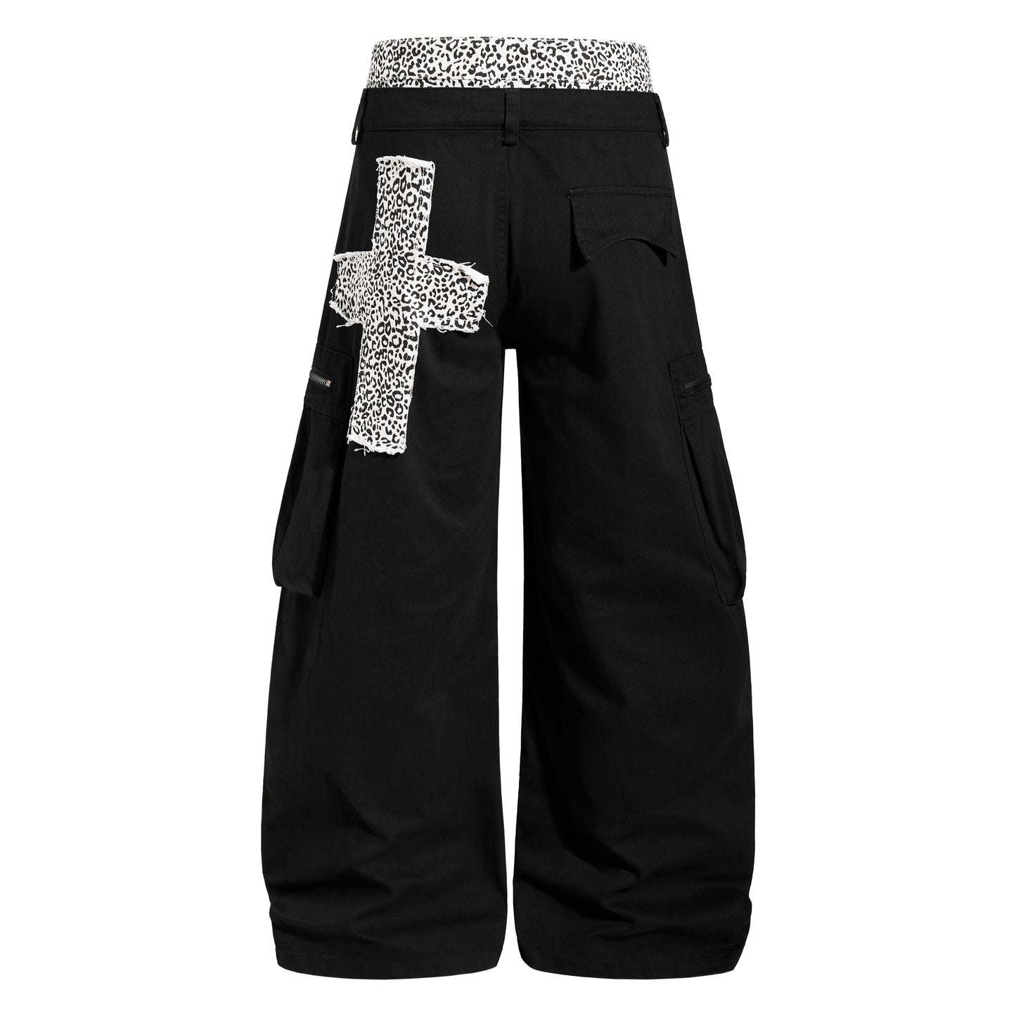 CapCabin Leopard Cross Utility Pants