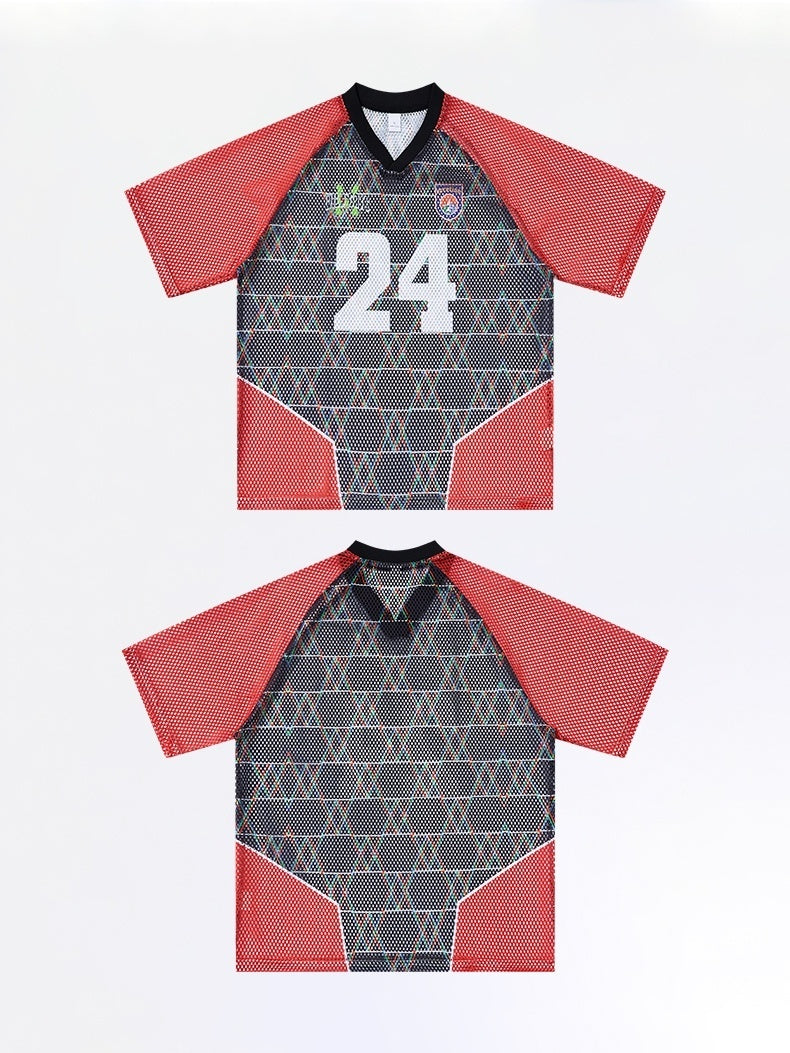 CapCabin “Varsity 24” Mesh Jersey T-Shirt
