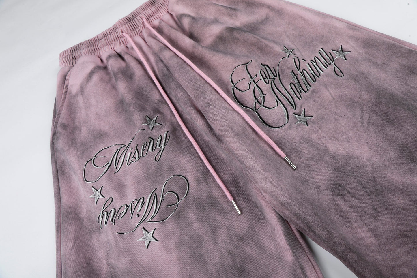 CapCabin “Misery Was Nothing” Washed Sweatpants
