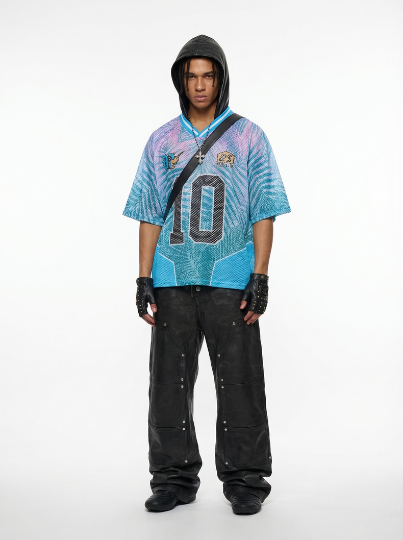 CapCabin “Tropical 10” Mesh Jersey T-Shirt