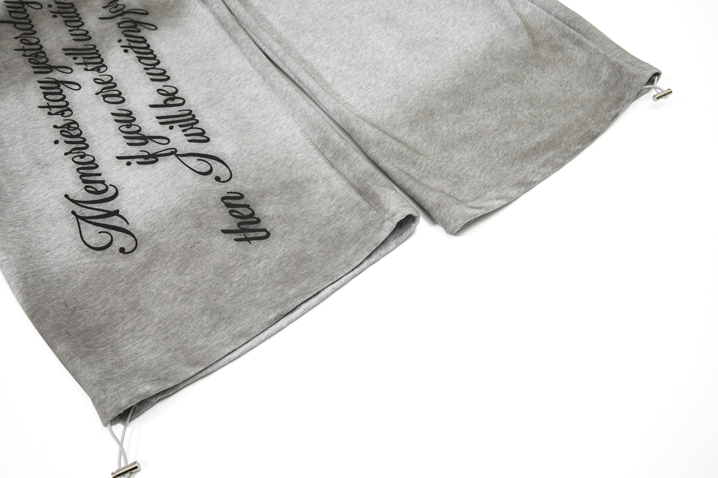 CapCabin Cross Script Wide-Leg Sweatpants