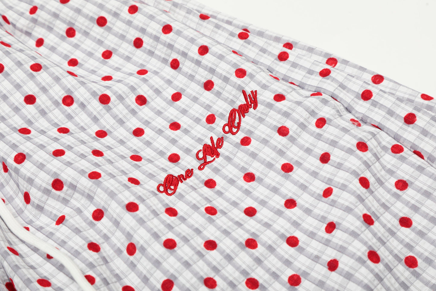 CapCabin Polka Dot Wide-Leg Pants