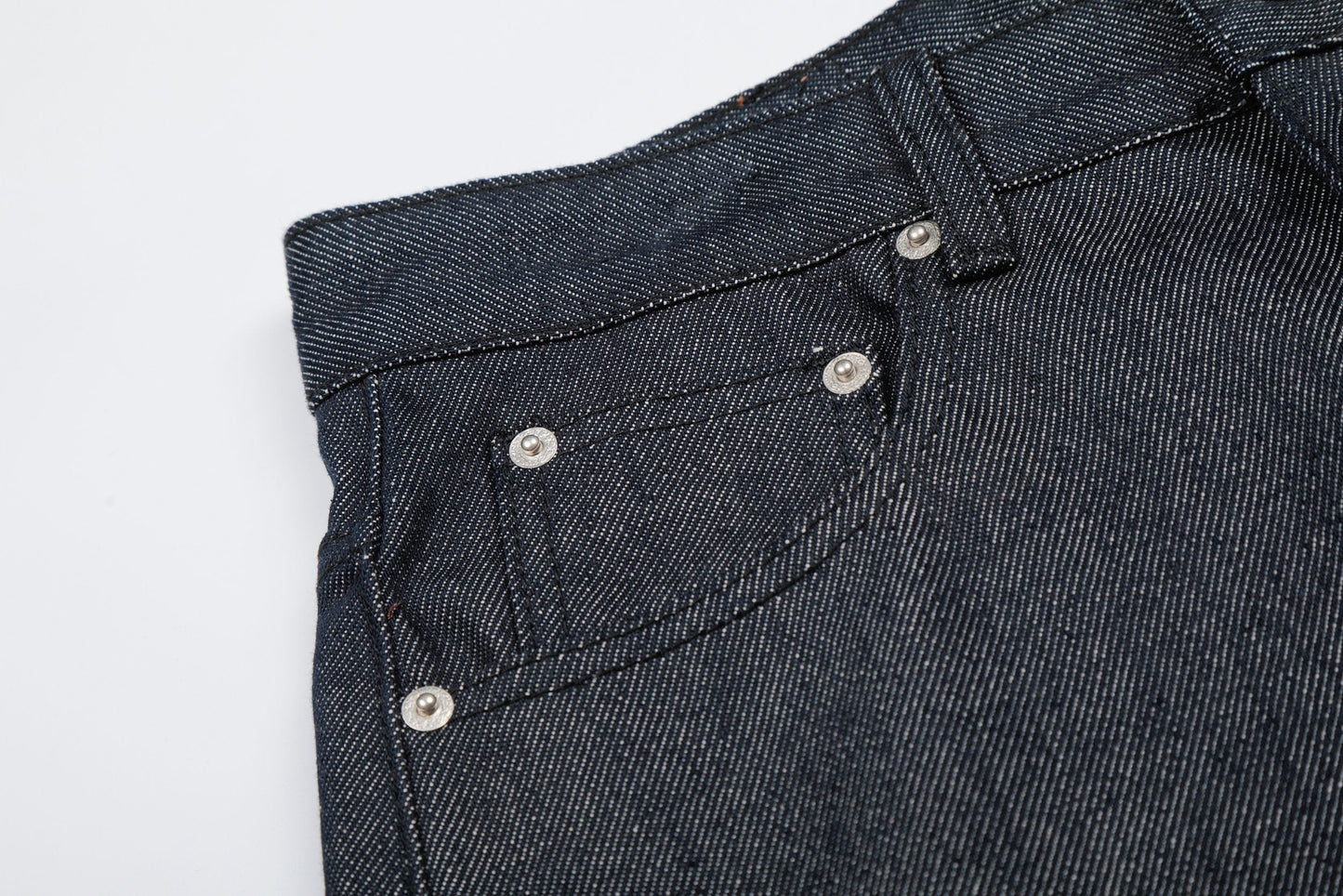 CapCabin “Raw Button Denim Jorts”