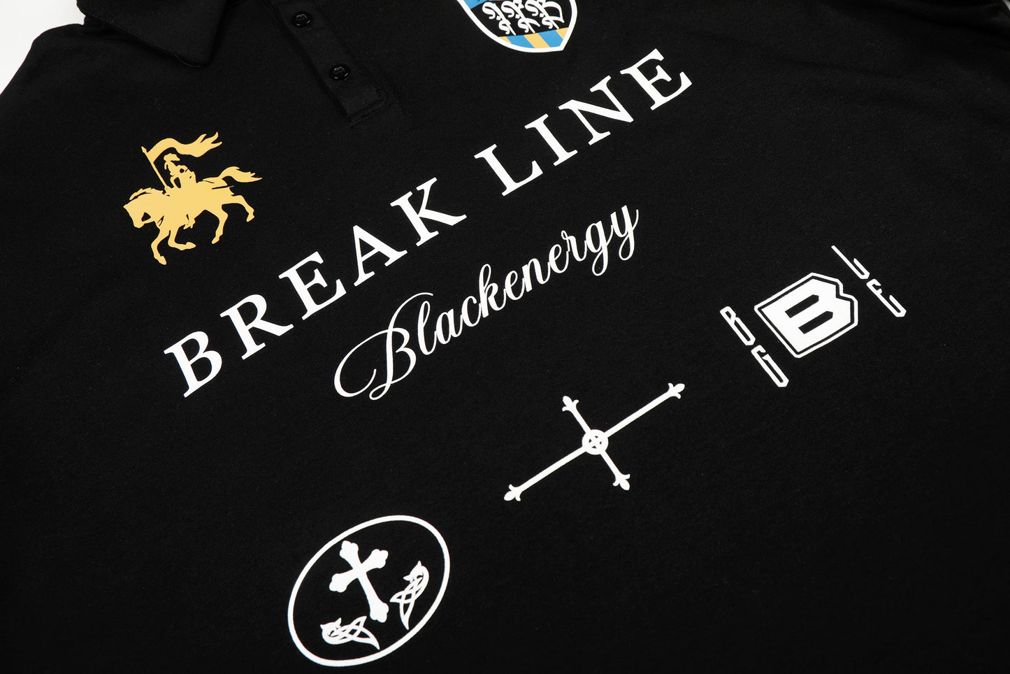CapCabin Break Line Graphic Polo