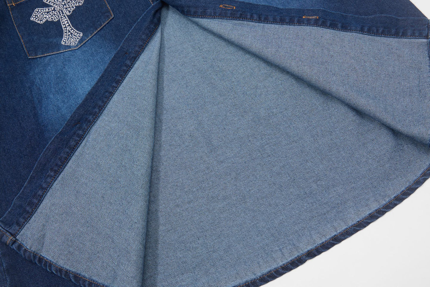 CapCabin “Cross Denim Shirt”