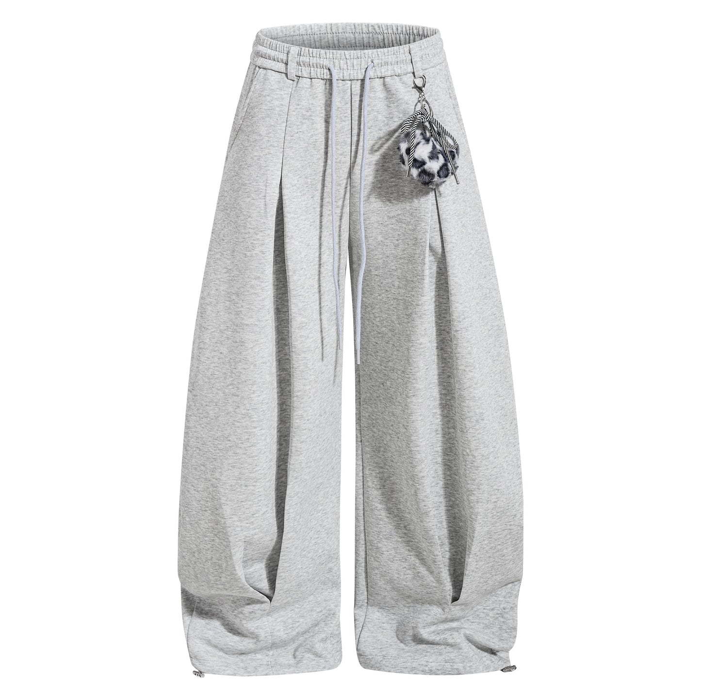 CapCabin Script Wide-Leg Sweatpants
