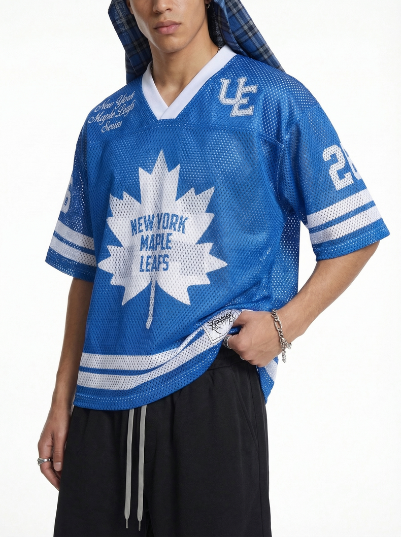 CapCabin “Maple 26” Mesh Jersey T-Shirt