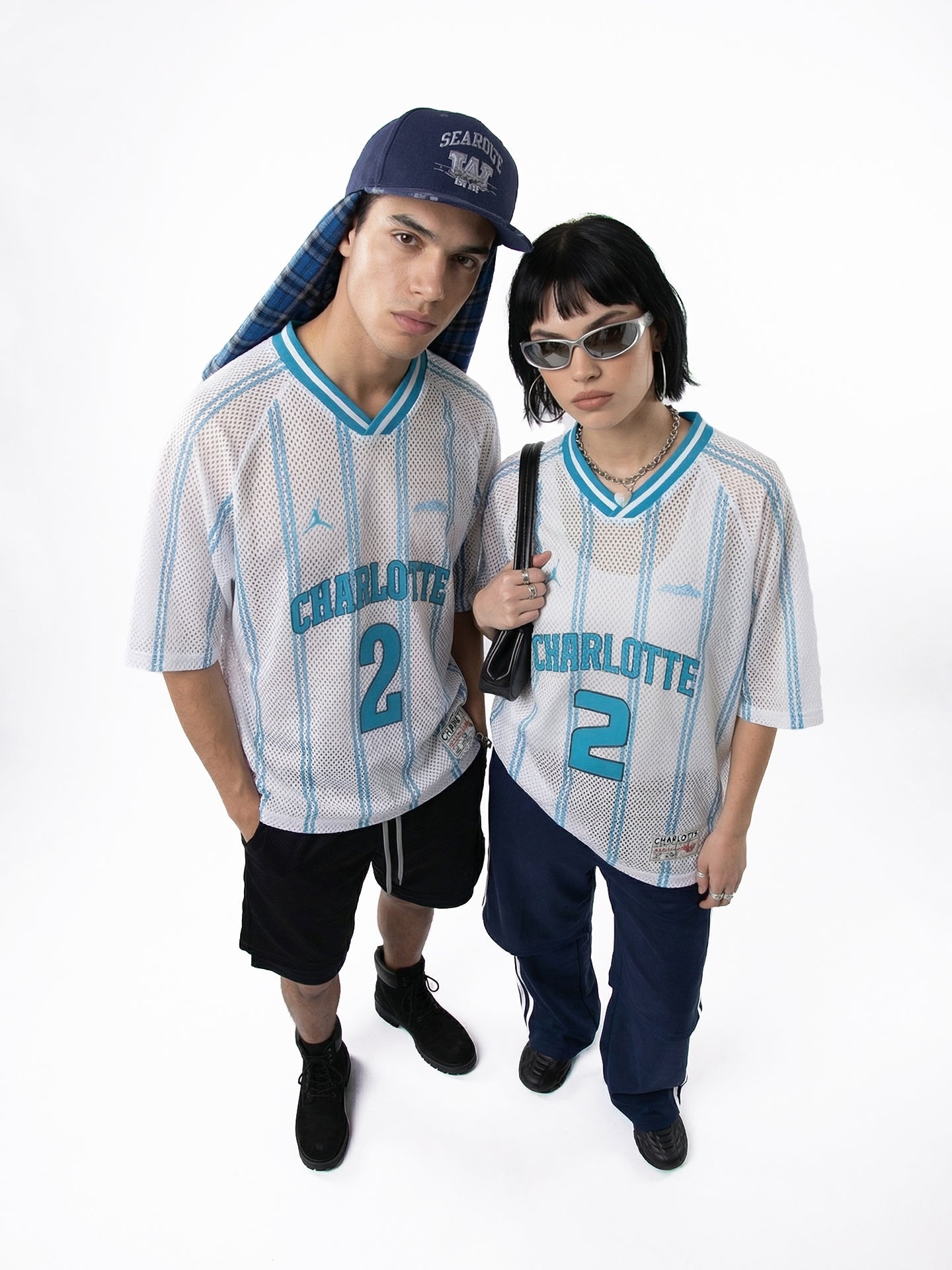 CapCabin “Charlotte 2” Mesh Jersey T-Shirt