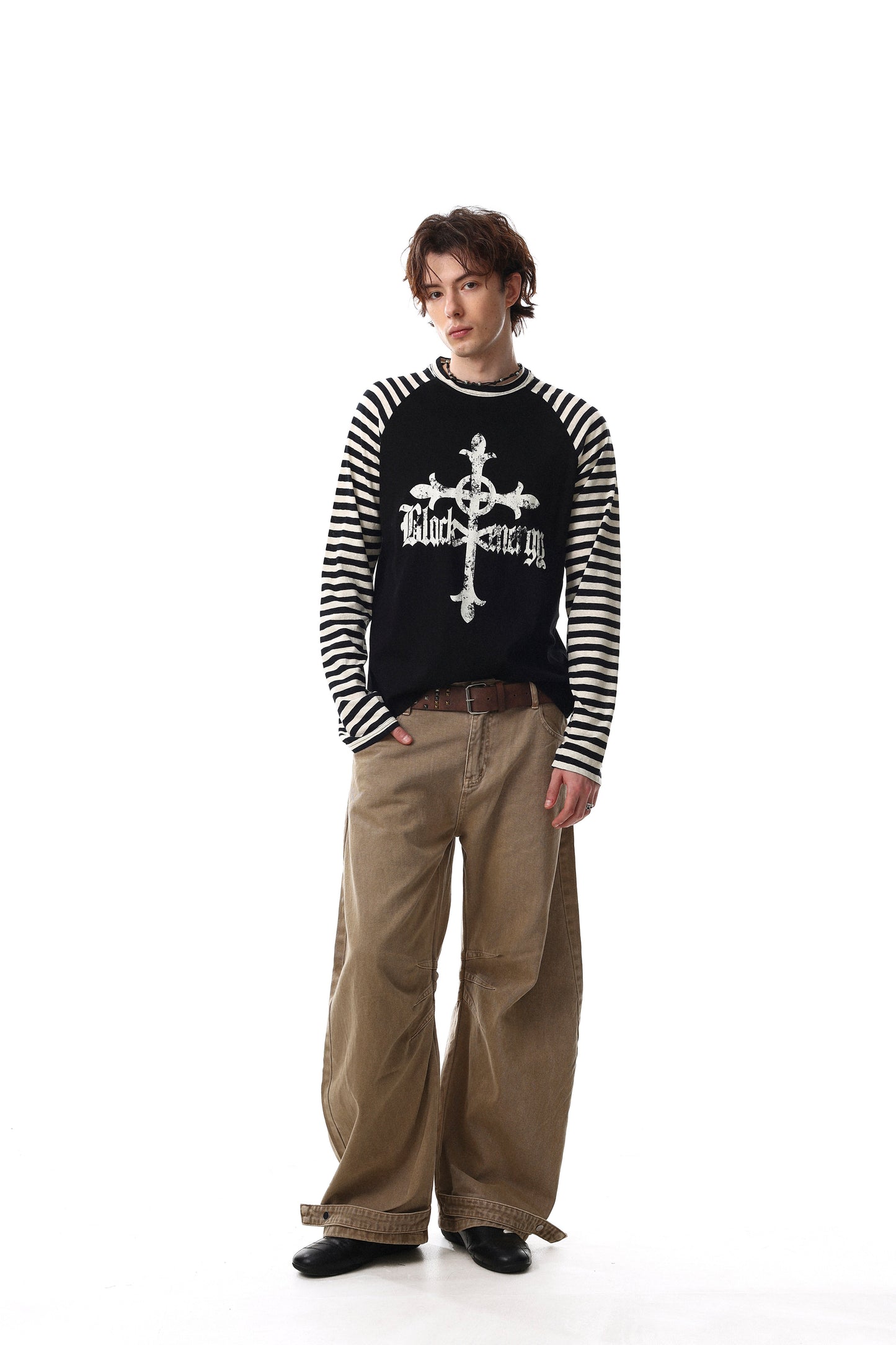 CapCabin Cross Graphic Raglan Long Sleeve Tee