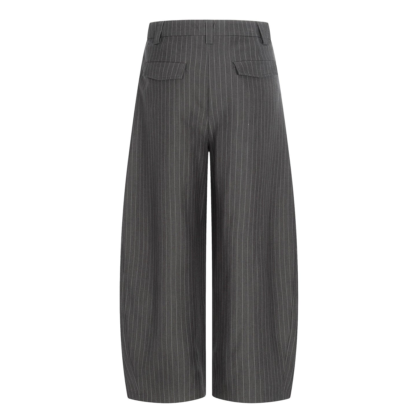 CapCabin Pinstripe Wide-Leg Trousers