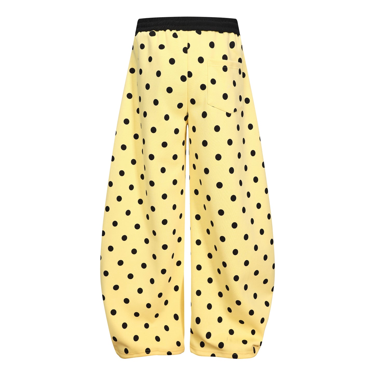 CapCabin Graphic Polka Dot Wide-Leg Pants
