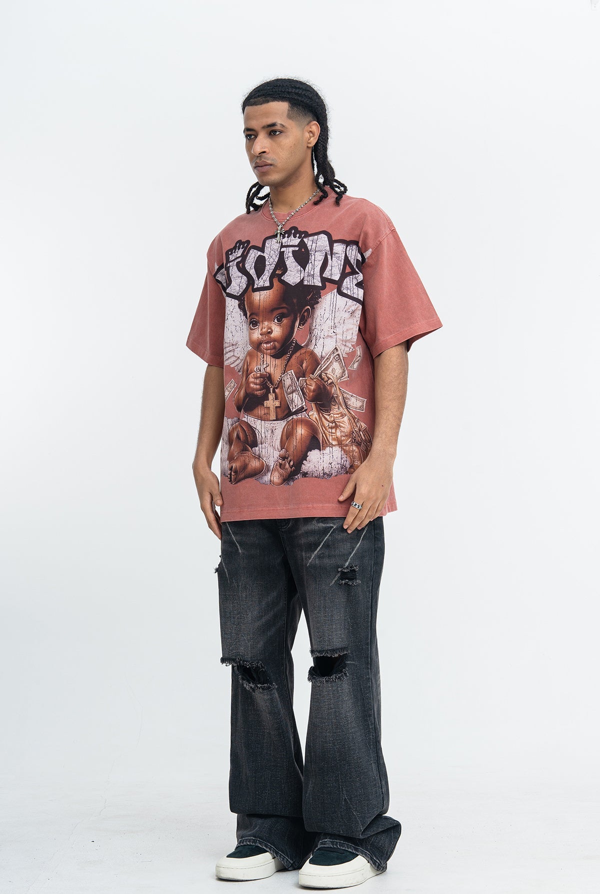 CapCabin “Divine Baby” Graphic Tee