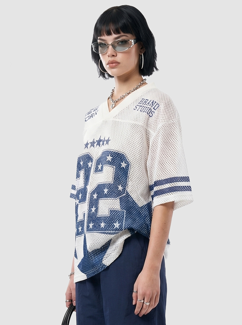 CapCabin “Shining Star 22” Mesh Jersey T-Shirt