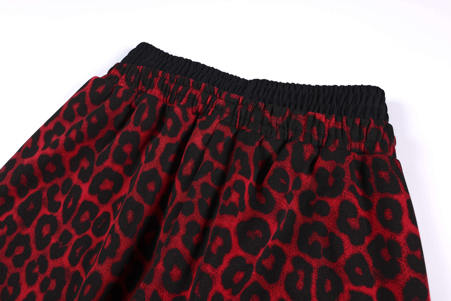 CapCabin Leopard Panel Sweatpants
