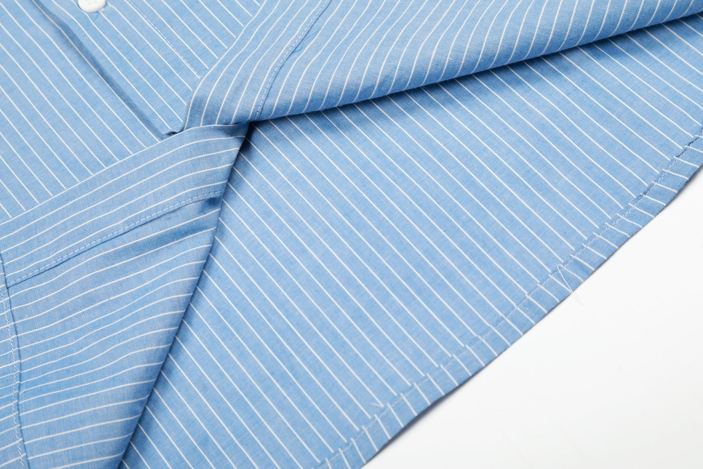 CapCabin Striped Graphic Button-Up Shirt