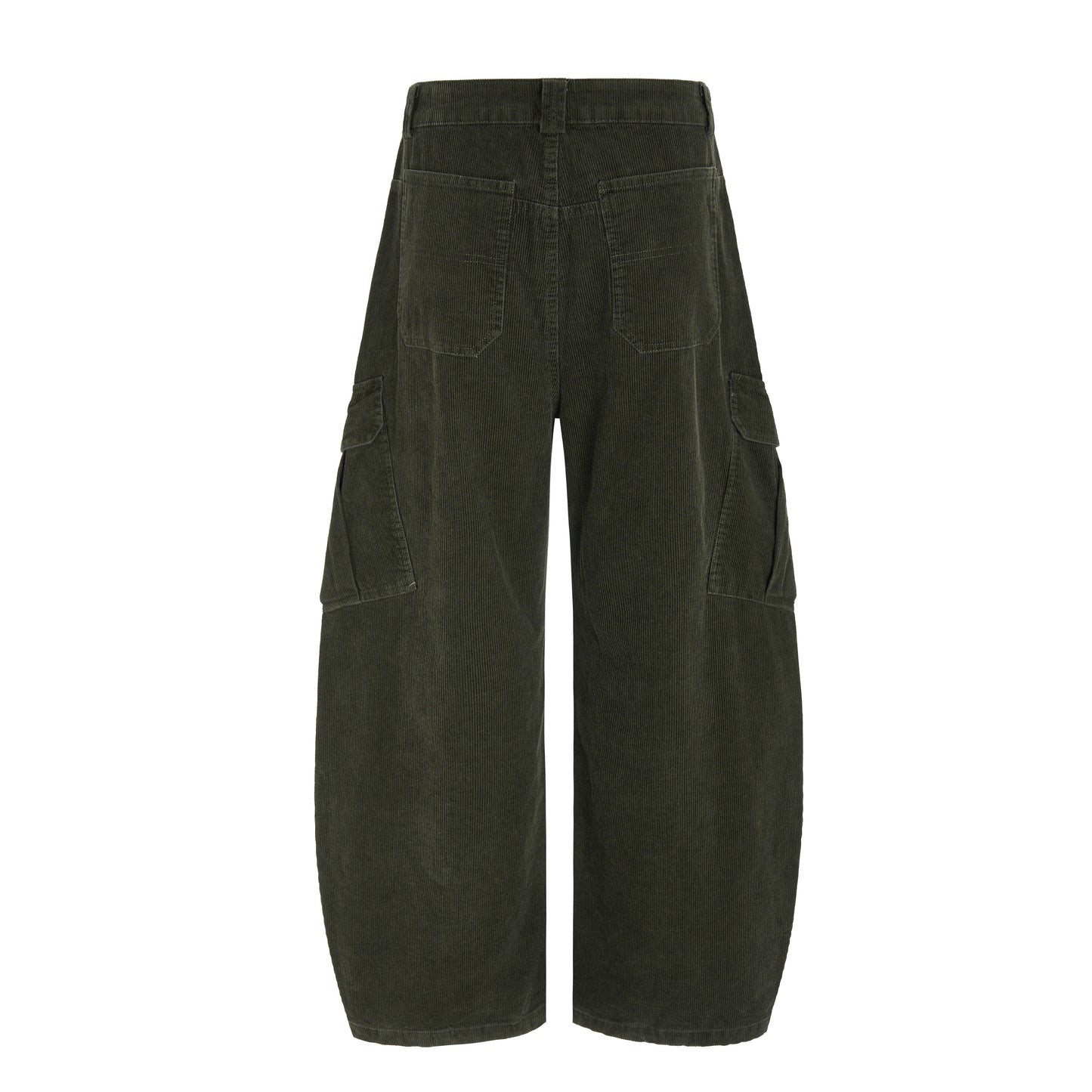 CapCabin Corduroy Utility Wide-Leg Pants
