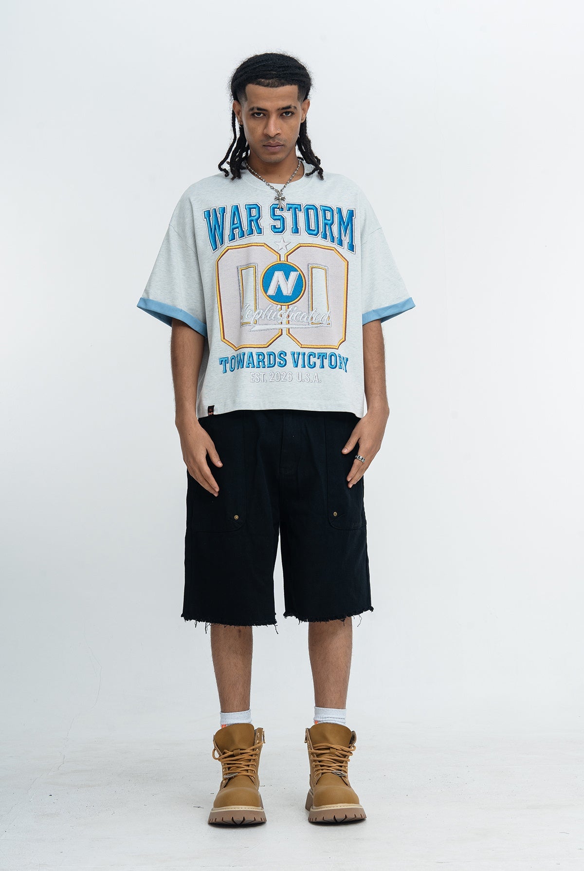 CapCabin “War Storm 00” Graphic Tee