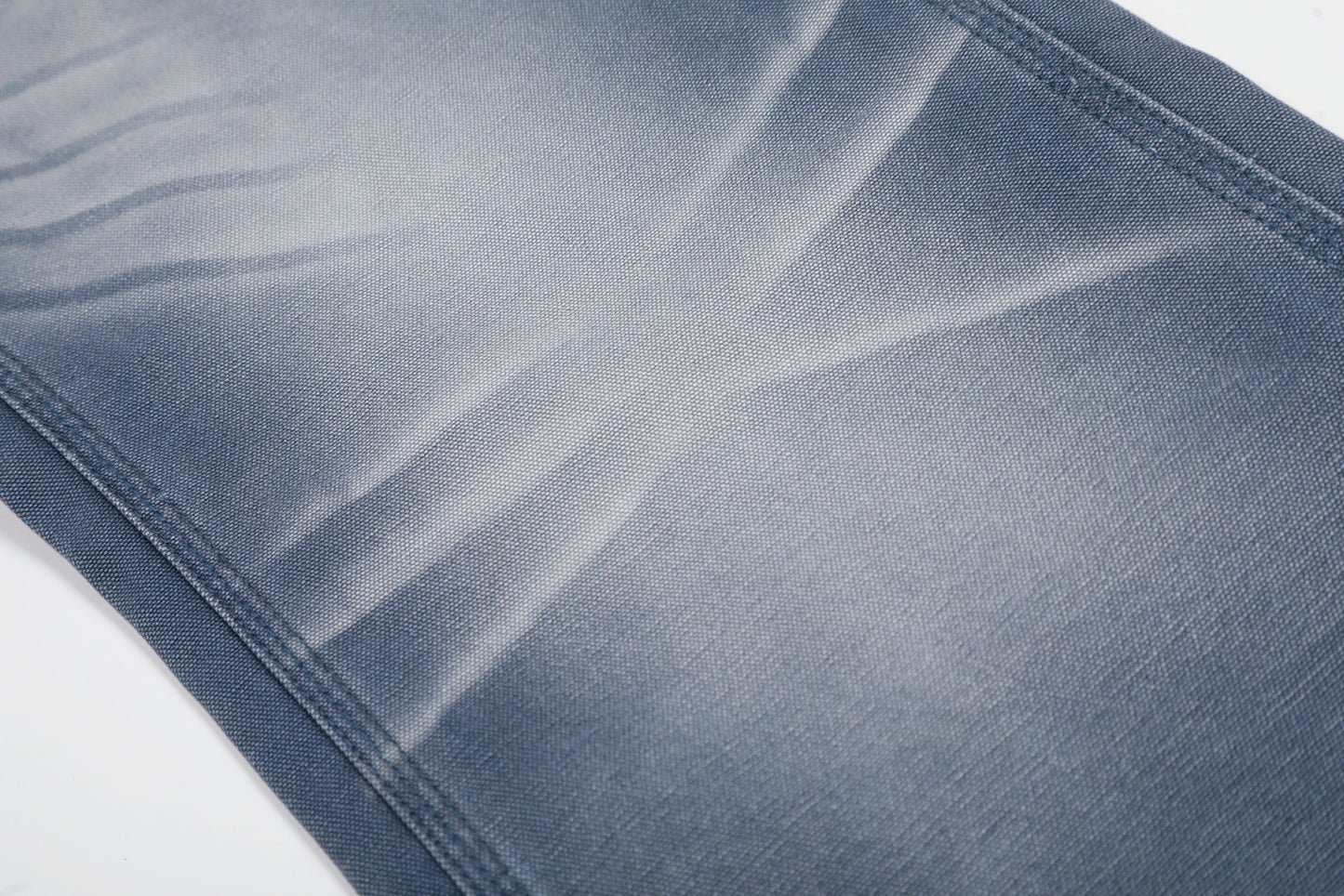 CapCabin Washed Wrinkle Effect Denim Jeans