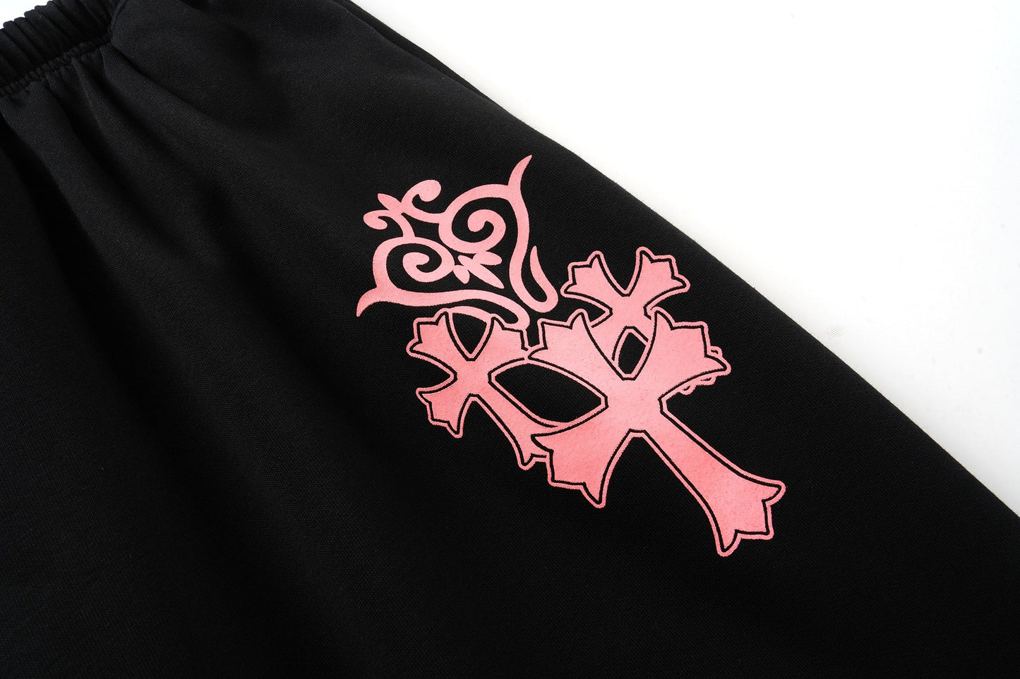 CapCabin Gothic Cross Graphic Sweatpants