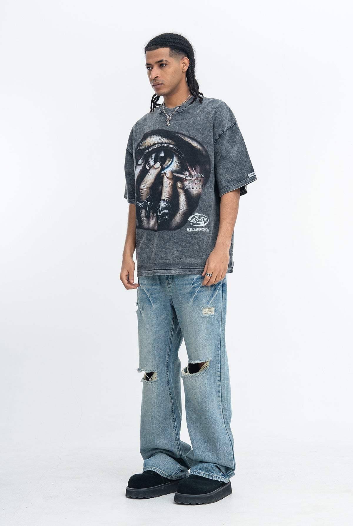 CapCabin “Tears & Wisdom” Graphic Tee