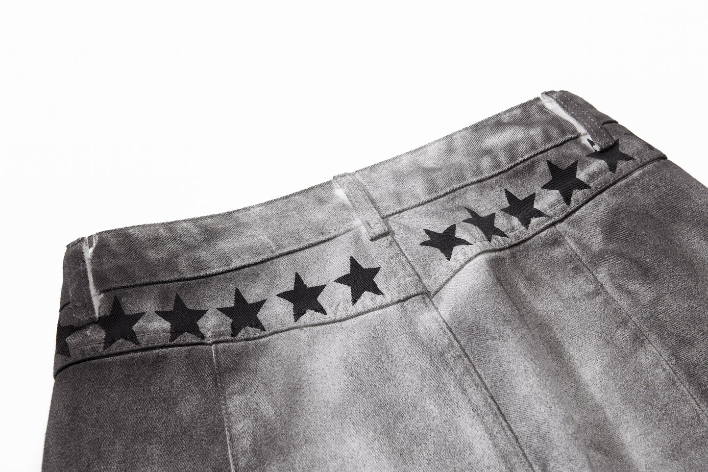 CapCabin Graphic Washed Wide-Leg Pants