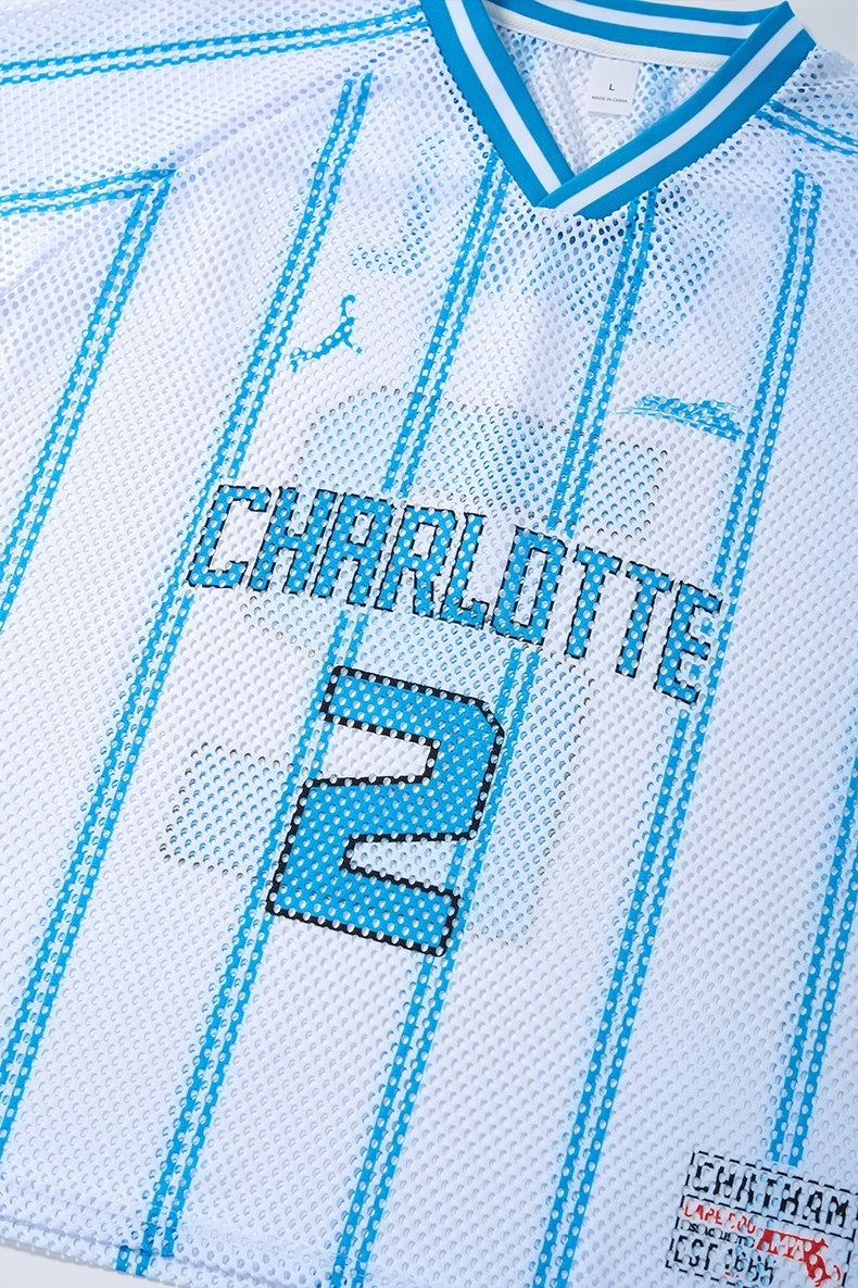 CapCabin “Charlotte 2” Mesh Jersey T-Shirt