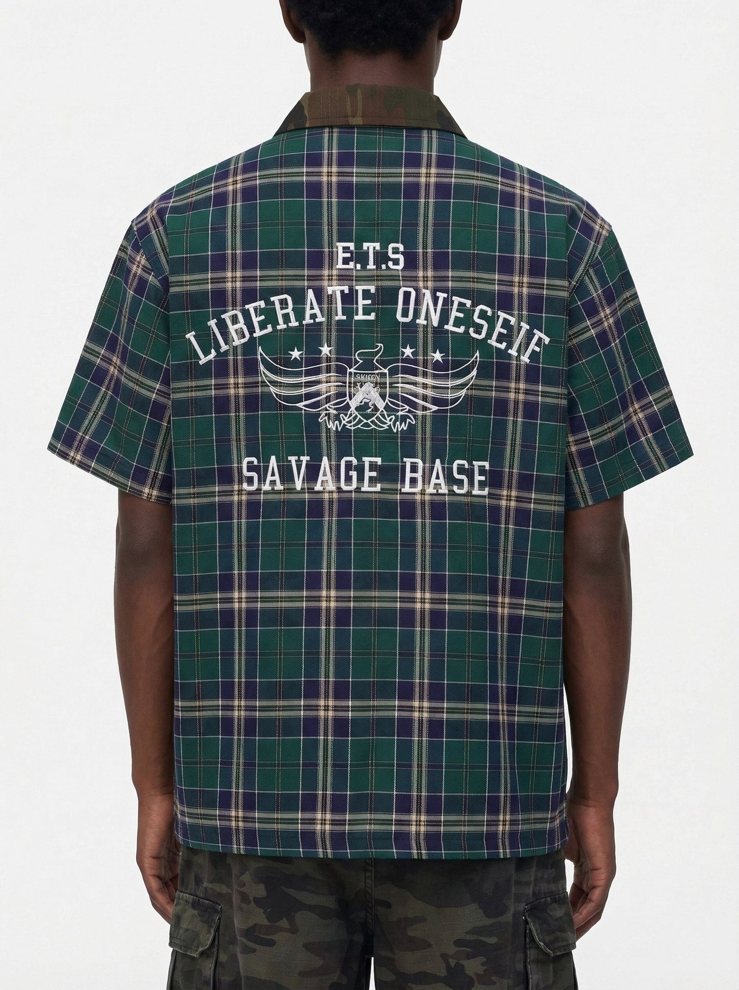 CapCabin “Savage Base” Plaid Shirt
