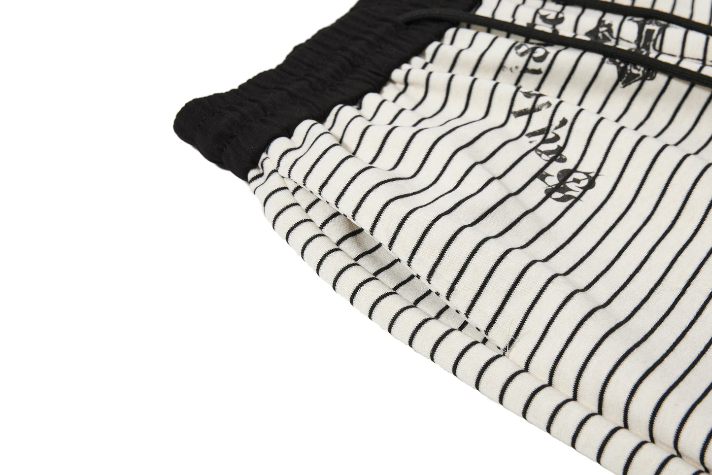CapCabin “Striped Gothic Draped Pants”