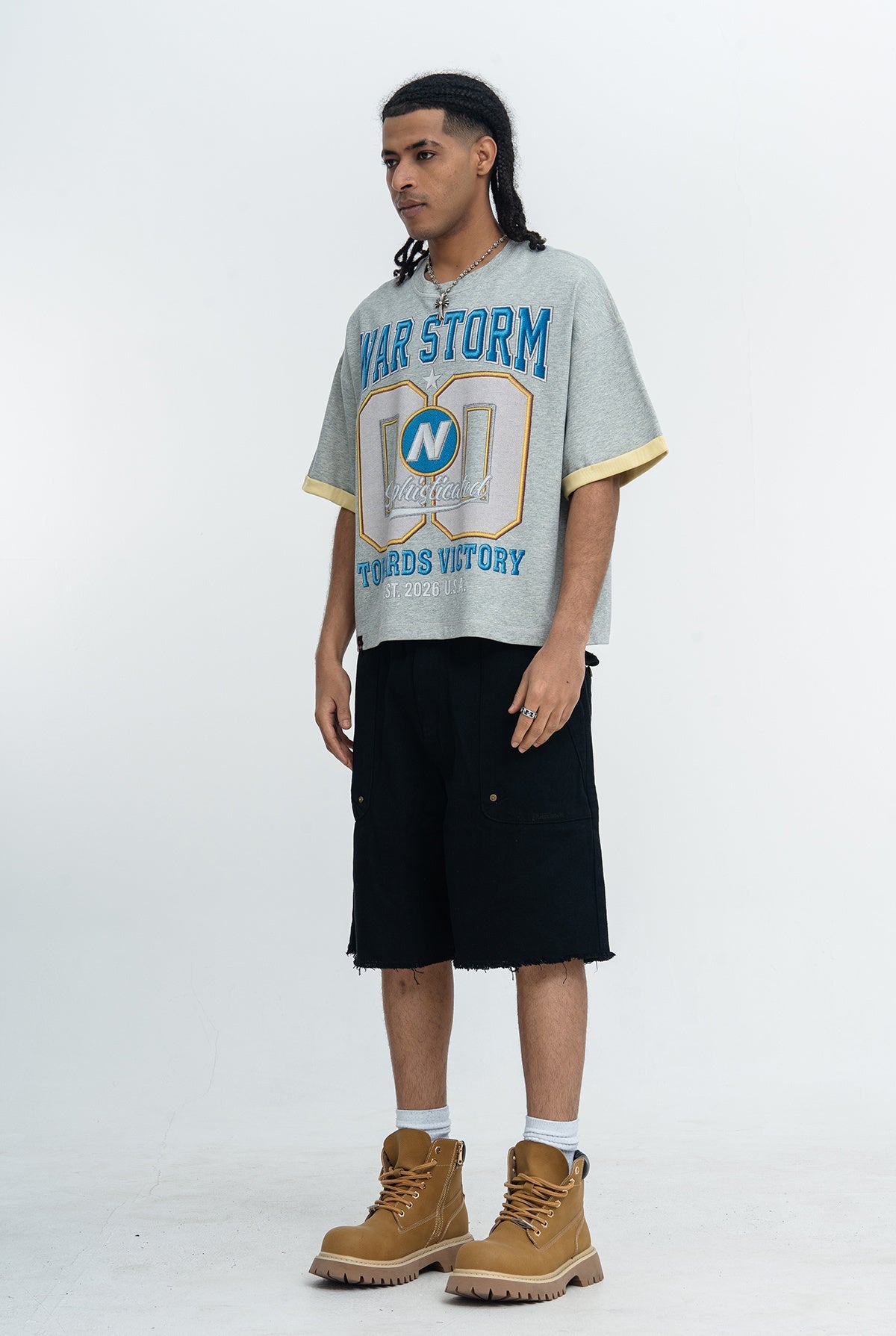 CapCabin “War Storm 00” Graphic Tee