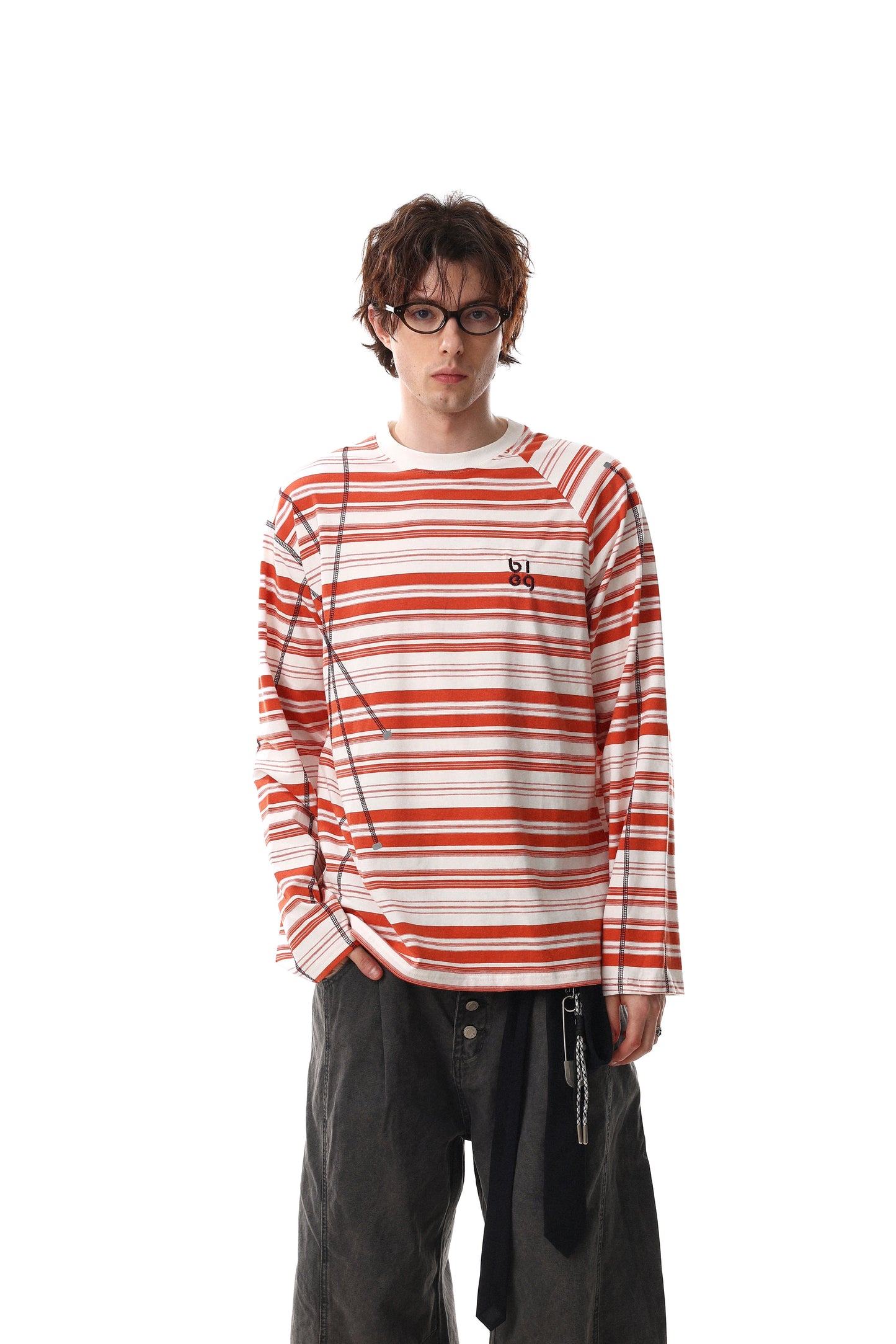 CapCabin Striped Long Sleeve Tee