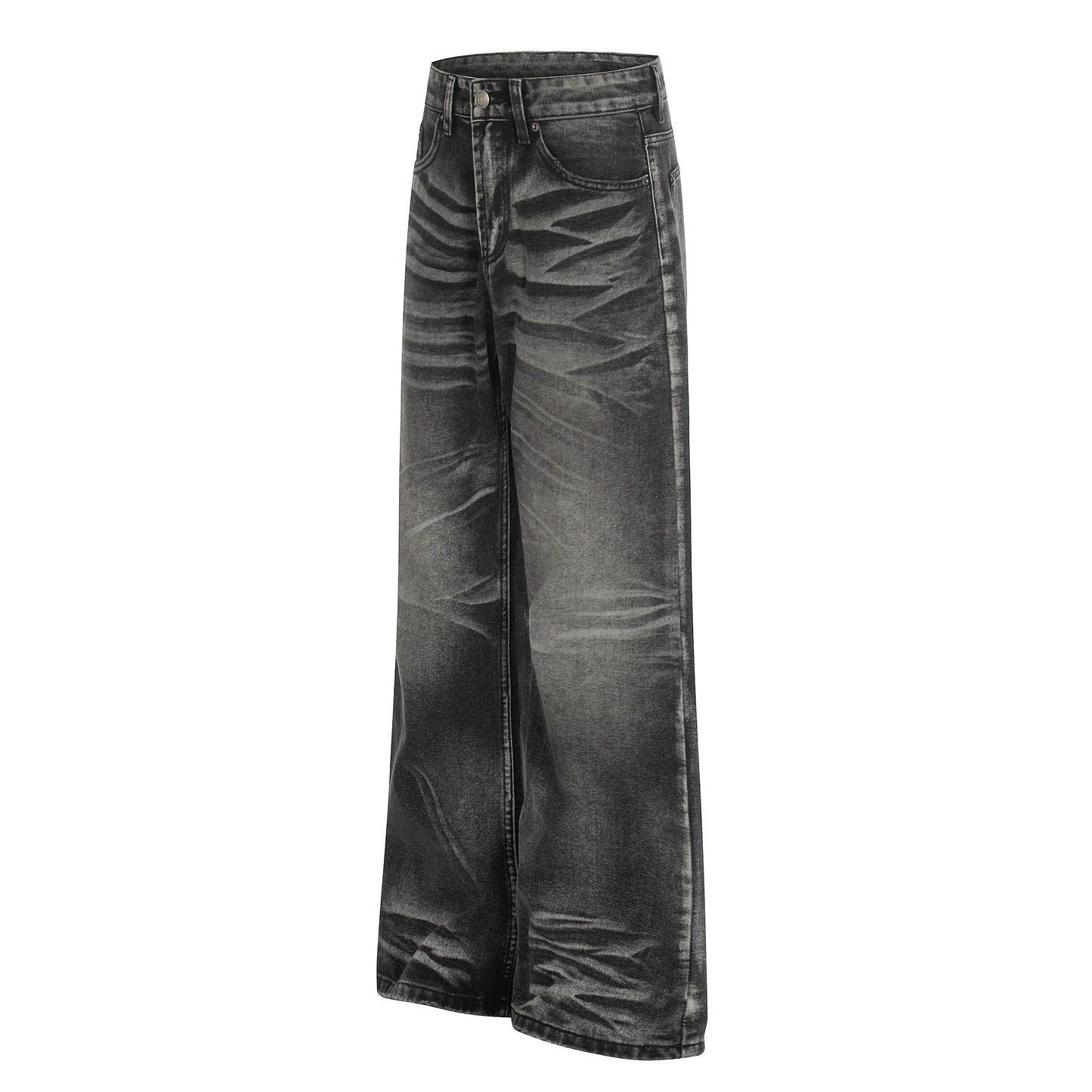 CapCabin Washed Athletic Blend Denim Pants