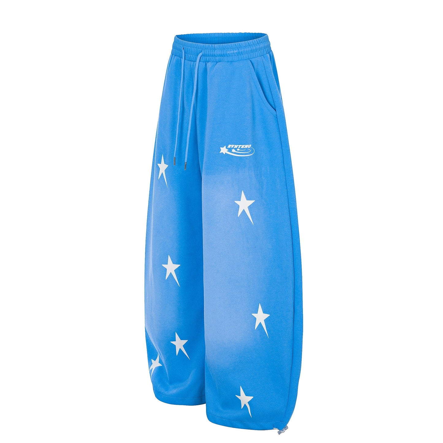 CapCabin Star Fade Wide-Leg Sweatpants