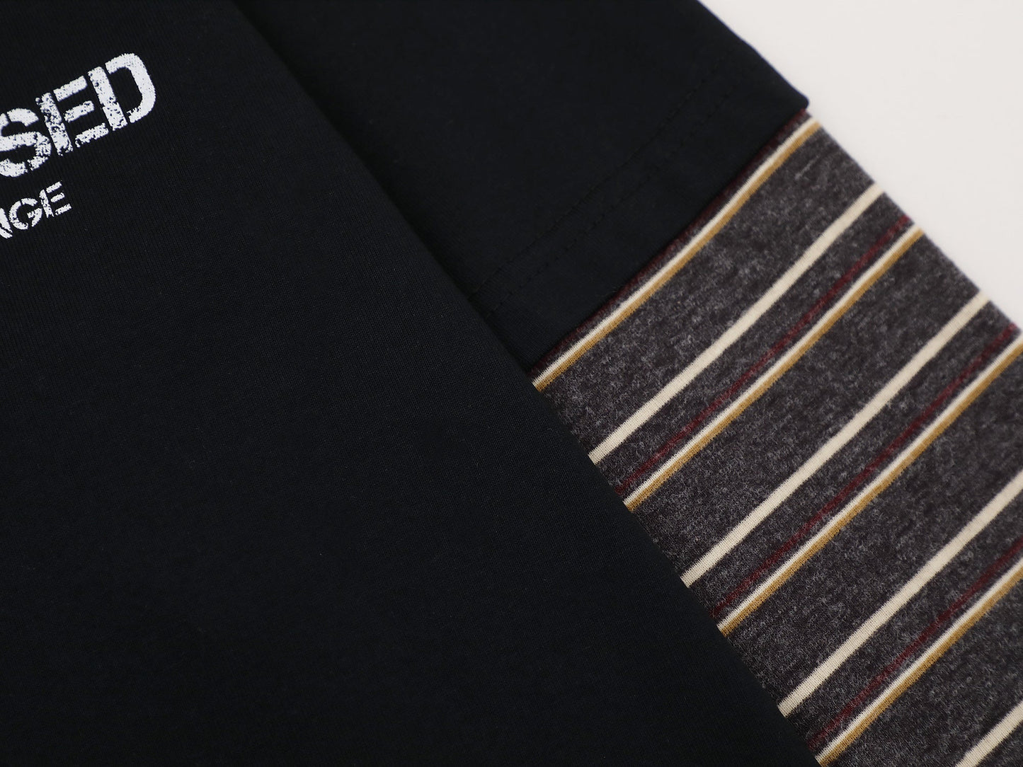 CapCabin Layered Graphic Long Sleeve Polo