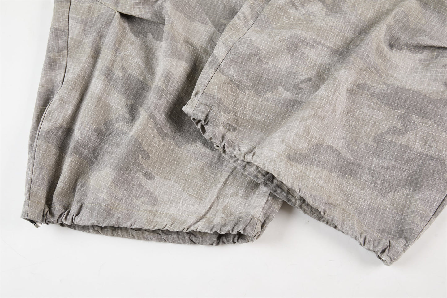 CapCabin Washed Camo Wide-Leg Pants