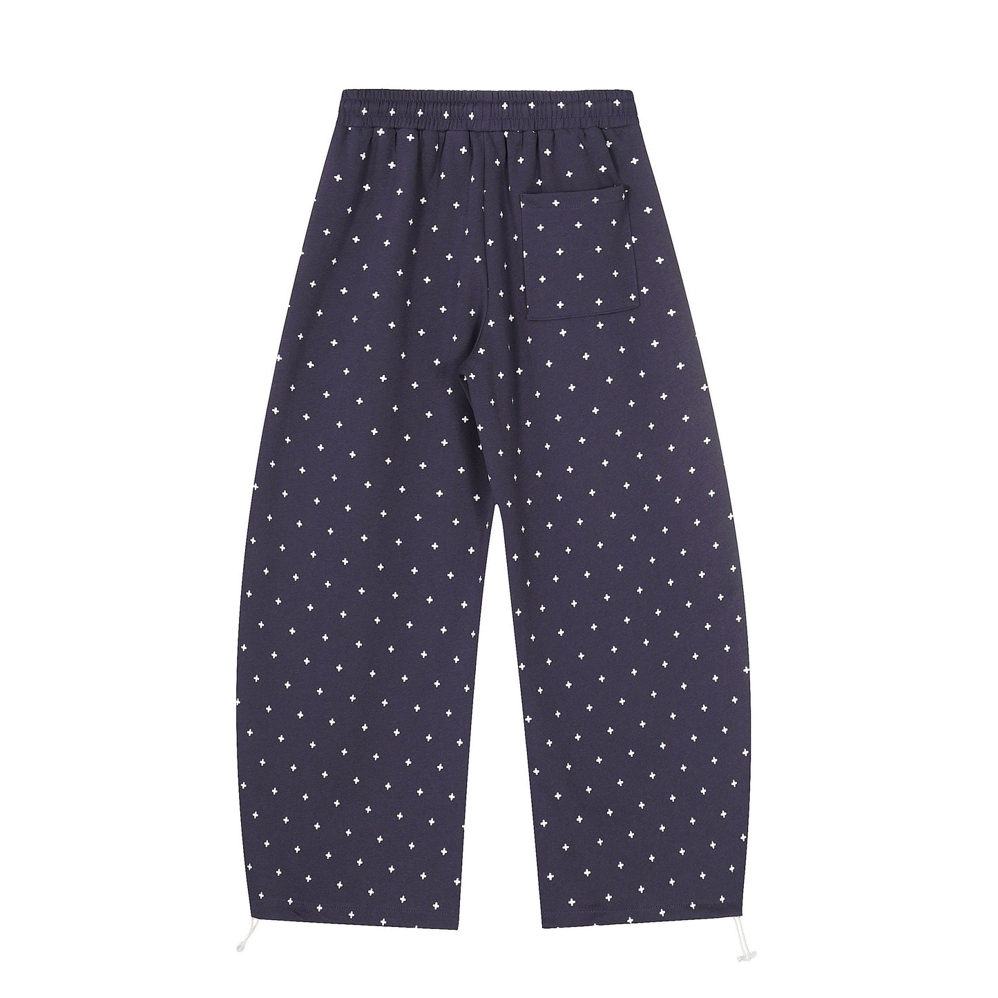 CapCabin Star Pattern Wide-Leg Pants