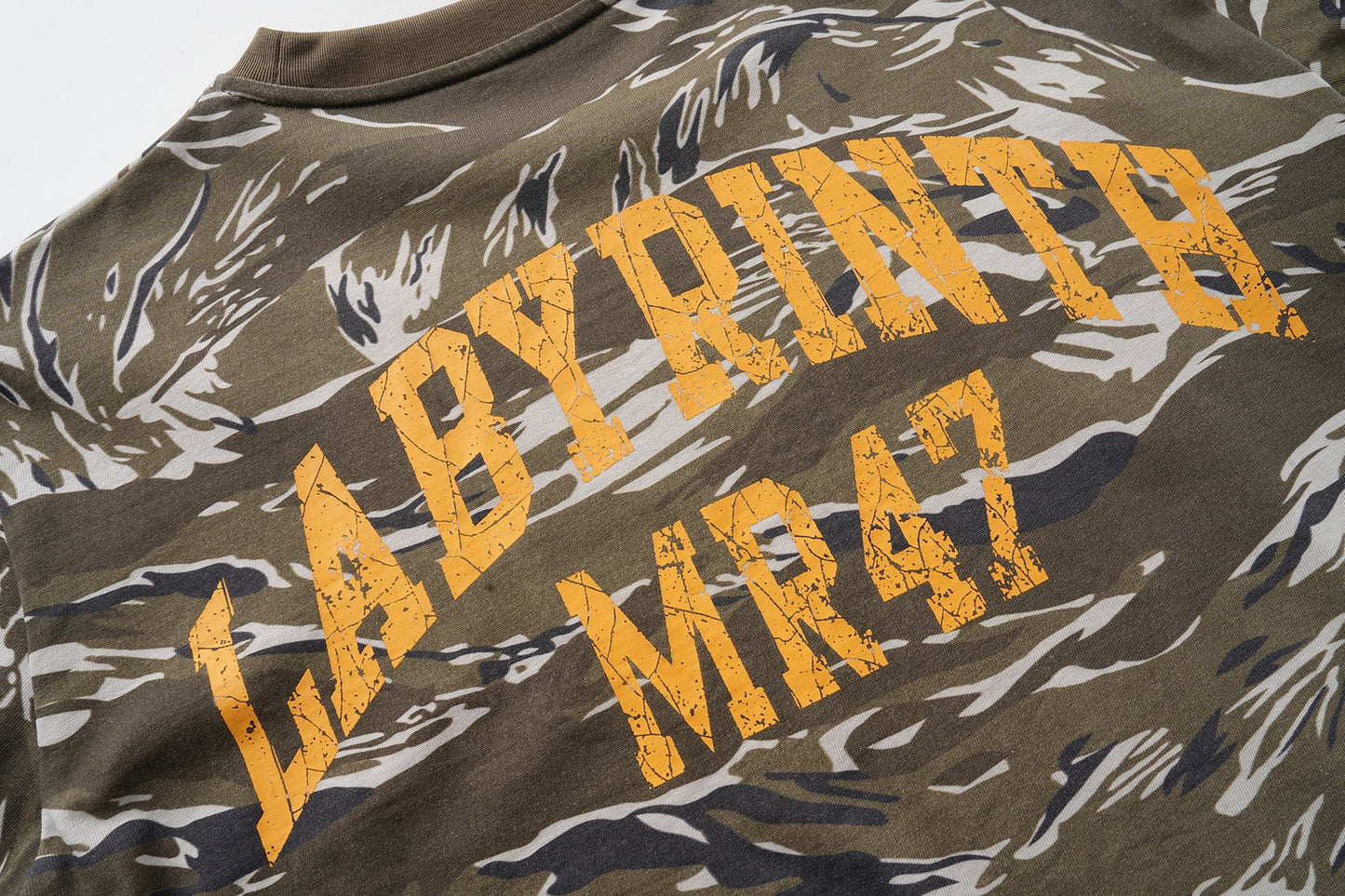 CapCabin Camo Layered Long Sleeve Tee*