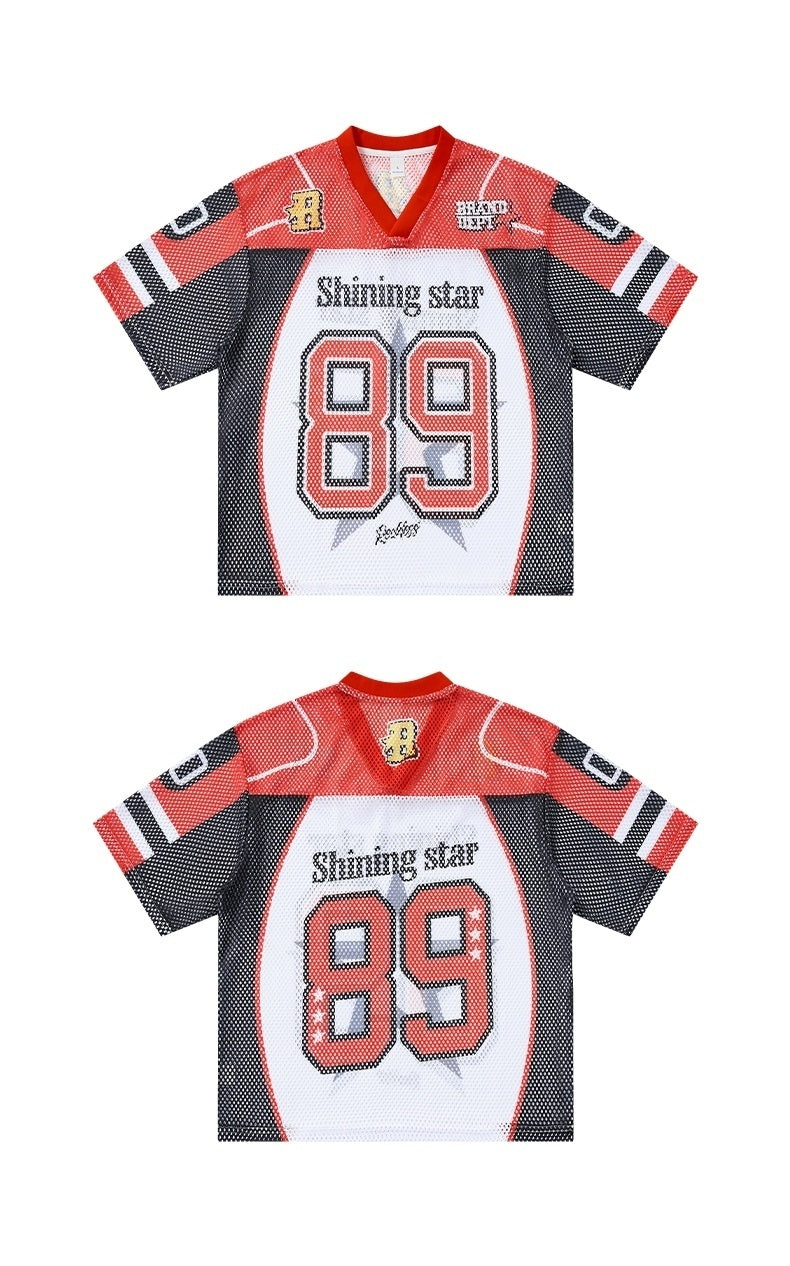CapCabin “Shining Star 89” Mesh Jersey T-Shirt