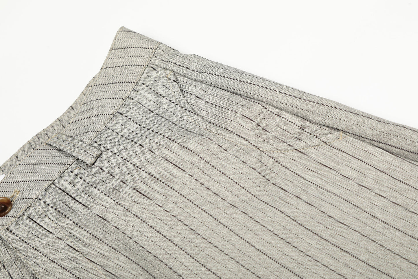 CapCabin Vintage Stripe Barrel Trousers