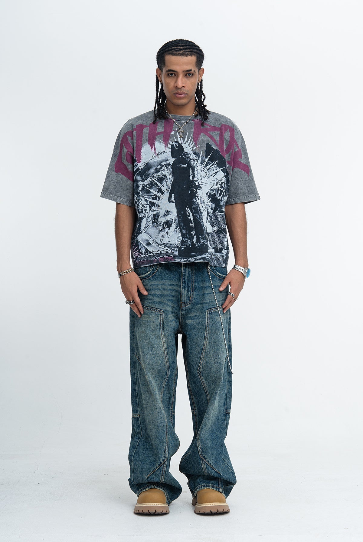 CapCabin “Goth Rock” Graphic Tee