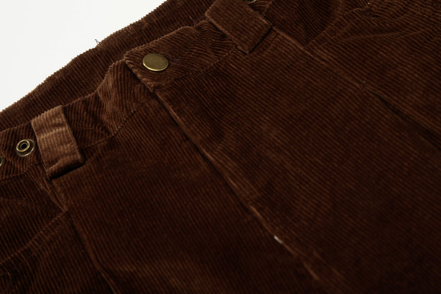 CapCabin Wide-Leg Corduroy Trousers