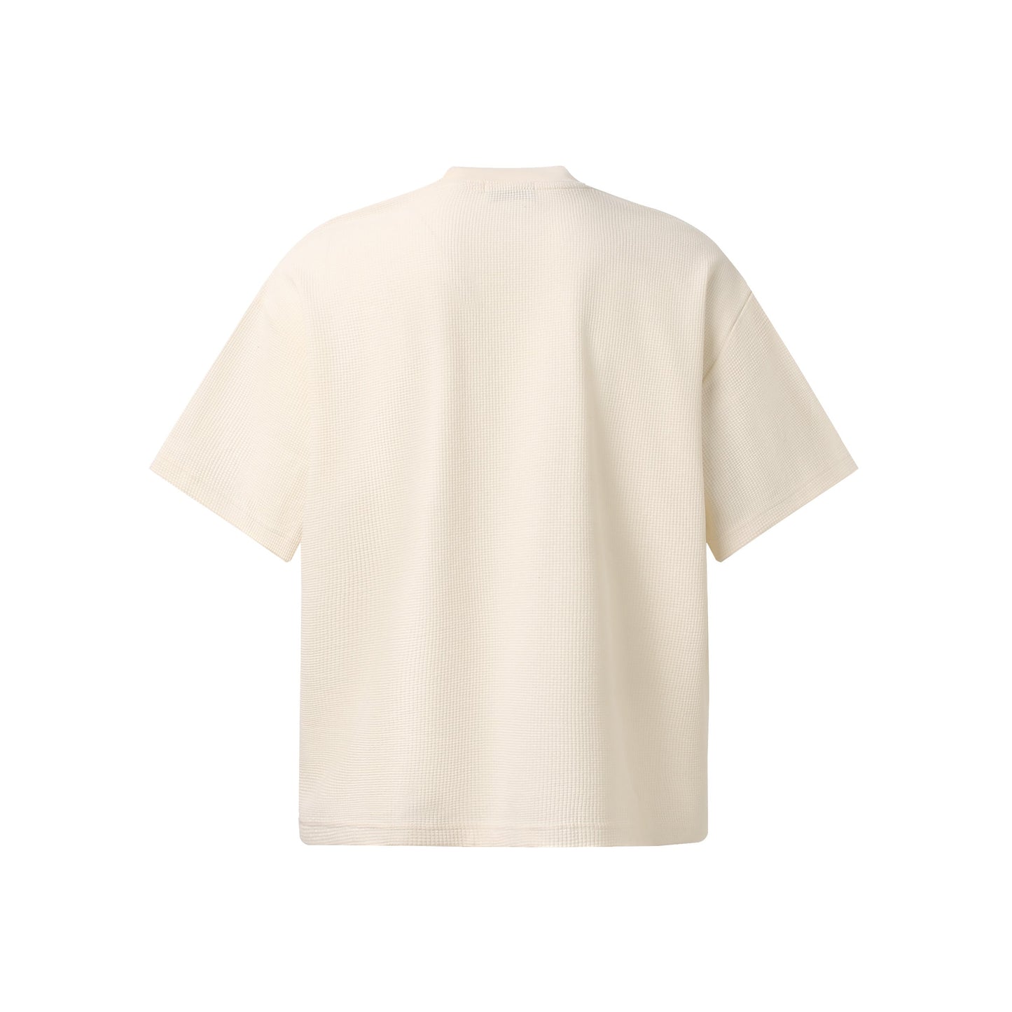 CapCabin Vintage Newspaper Graphic Waffle Tee