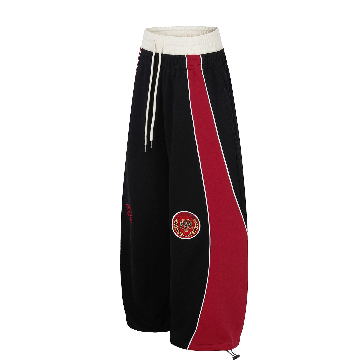 CapCabin Retro Crest Panel Sweatpants