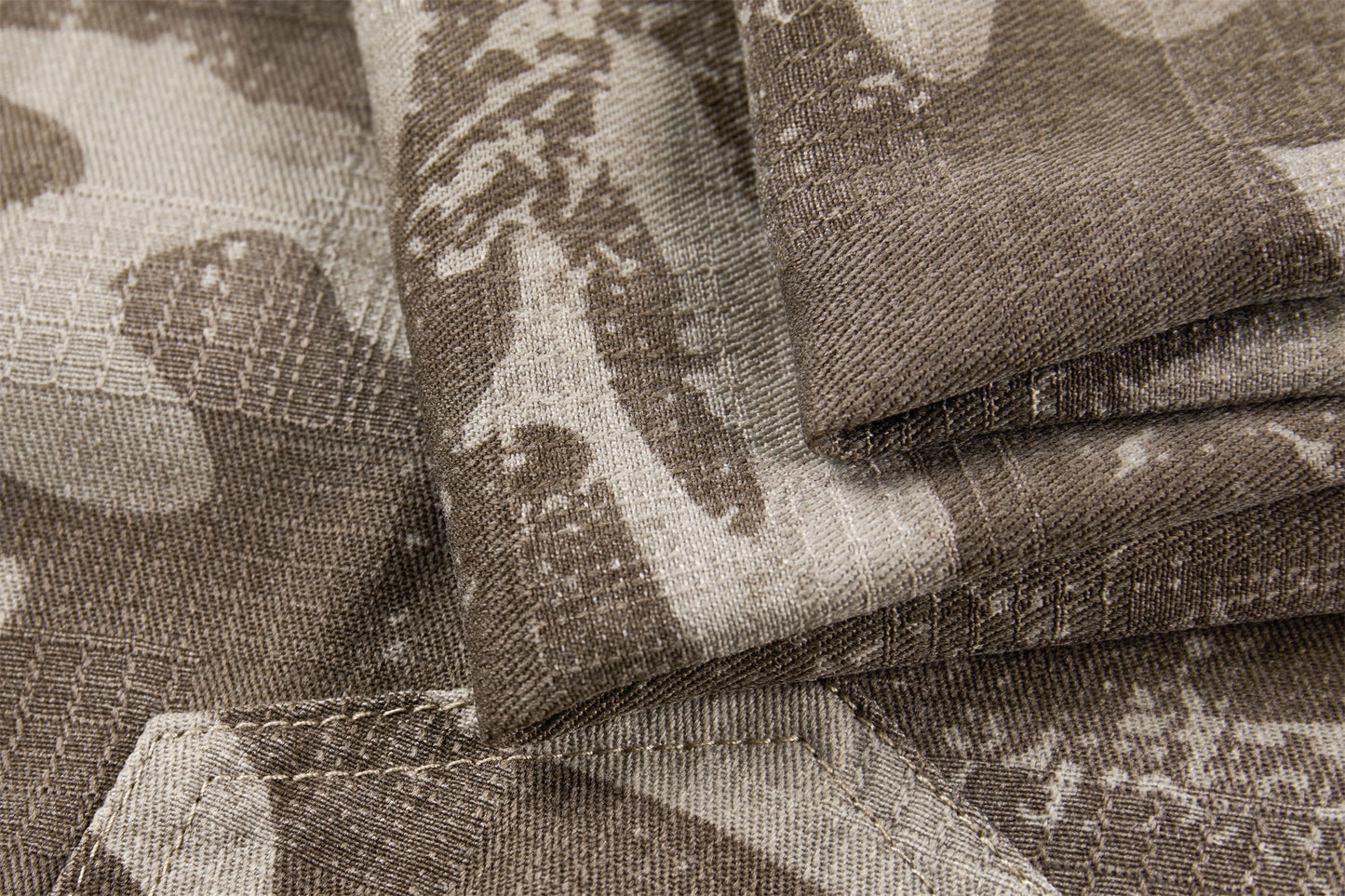 CapCabin Camo Wide-Leg Sweatpants
