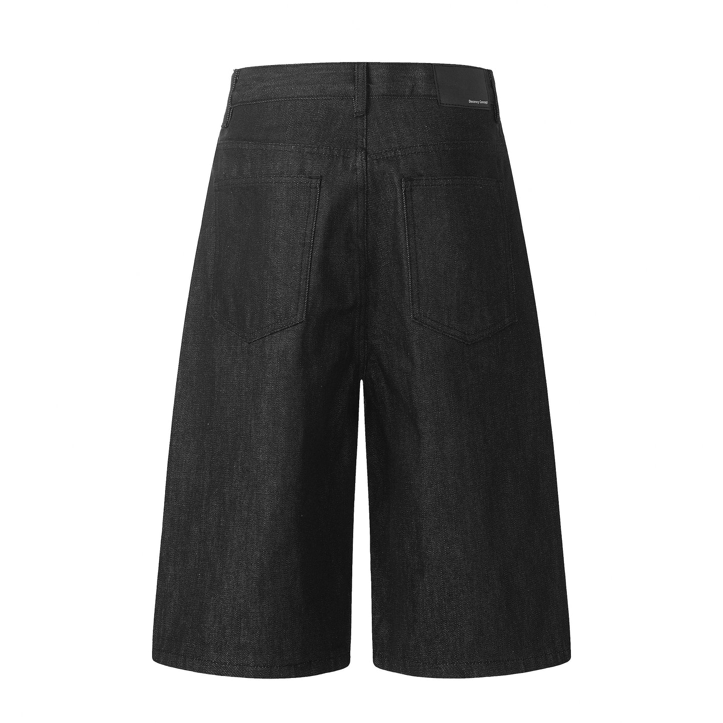 CapCabin “Raw Button Denim Jorts”