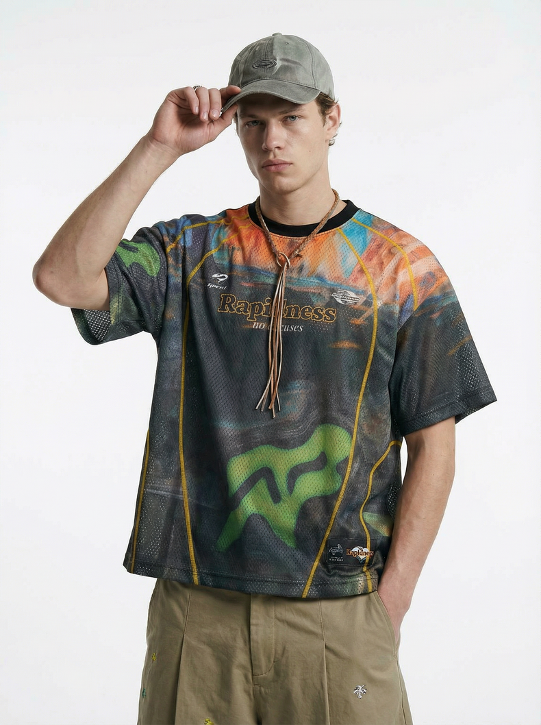 CapCabin Rapidness Racing Mesh Jersey