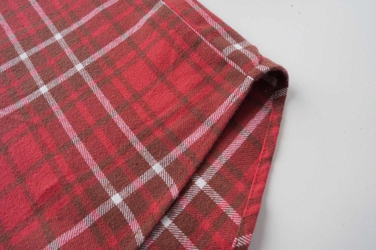 CapCabin Patchwork Plaid Button-Up Shirt
